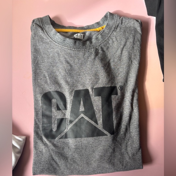 Caterpillar Cat Gray Tee Shirt - medium - Picture 2 of 2